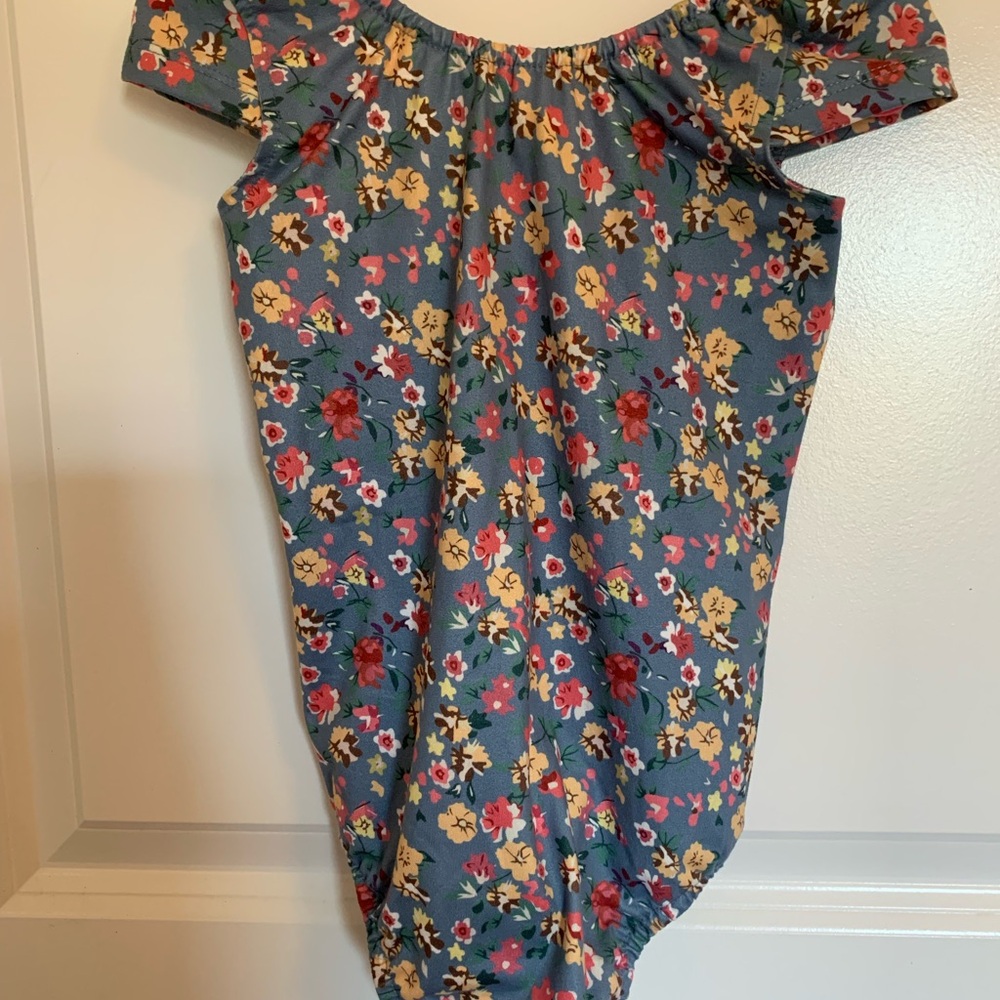 Floral bodysuit onesie